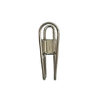 Hermes Cadena Motif Money Clip Silver 925 Bill Scissors — view 5