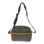 Louis Vuitton Monogram Reporter PM Shoulder Bag Brown — view 5