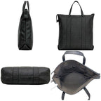 Fendi Tote Bag Black Zucchino 2288 7 Va196 uzd — view 2