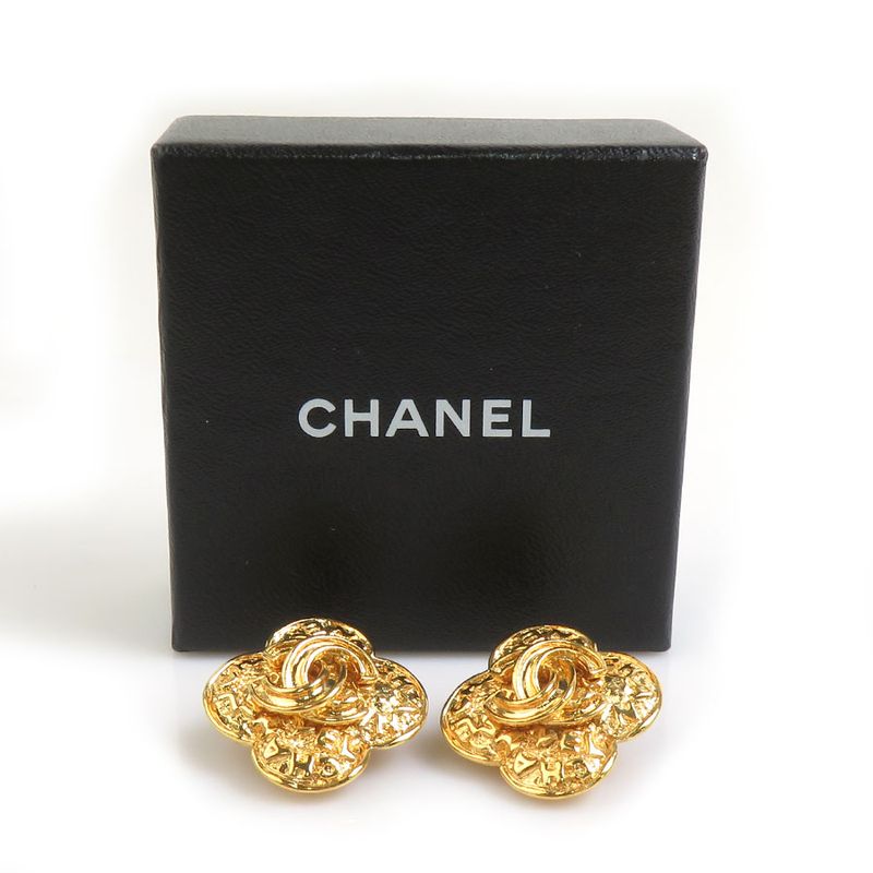 Chanel Earrings Coco Mark — view 9