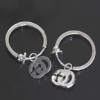 Gucci GG Running Diamond Earrings Hoop AU 750 Box E1497 — view 3