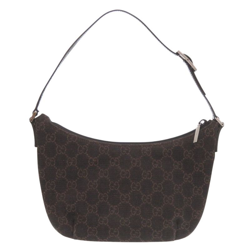 Gucci 32160 GG Canvas Brown Handbag 1414 — view 2