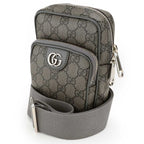 Gucci Waist Bag Body Ophidia Gray — view 4