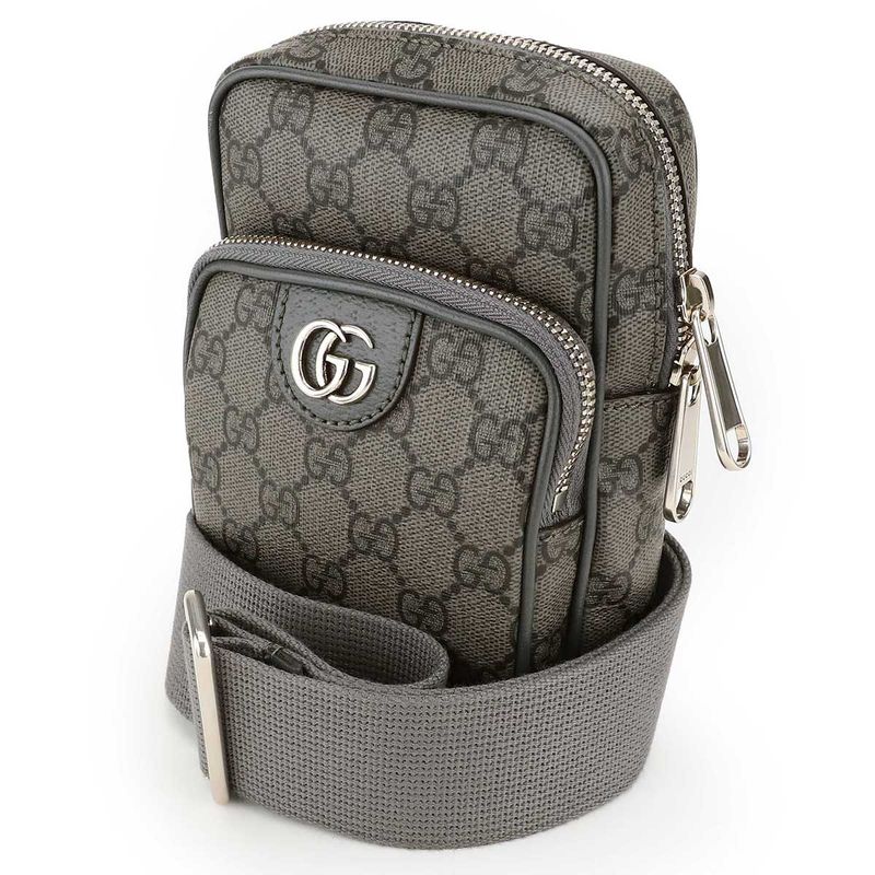 Gucci Waist Bag Body Ophidia Gray — view 4
