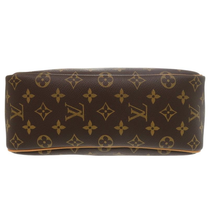 Louis Vuitton Trouville Monogram Brown Handbag 0750 — view 3