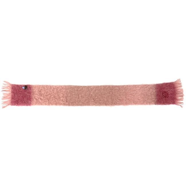 Loewe Scarf Pink Red Gradient — view 3