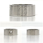Gucci G Cut Ring Silver Jp 9 ag 925 S Rank — view 4