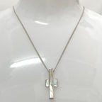 Gucci Cross Necklace Silver Polished Ag 925 S Rank — view 5
