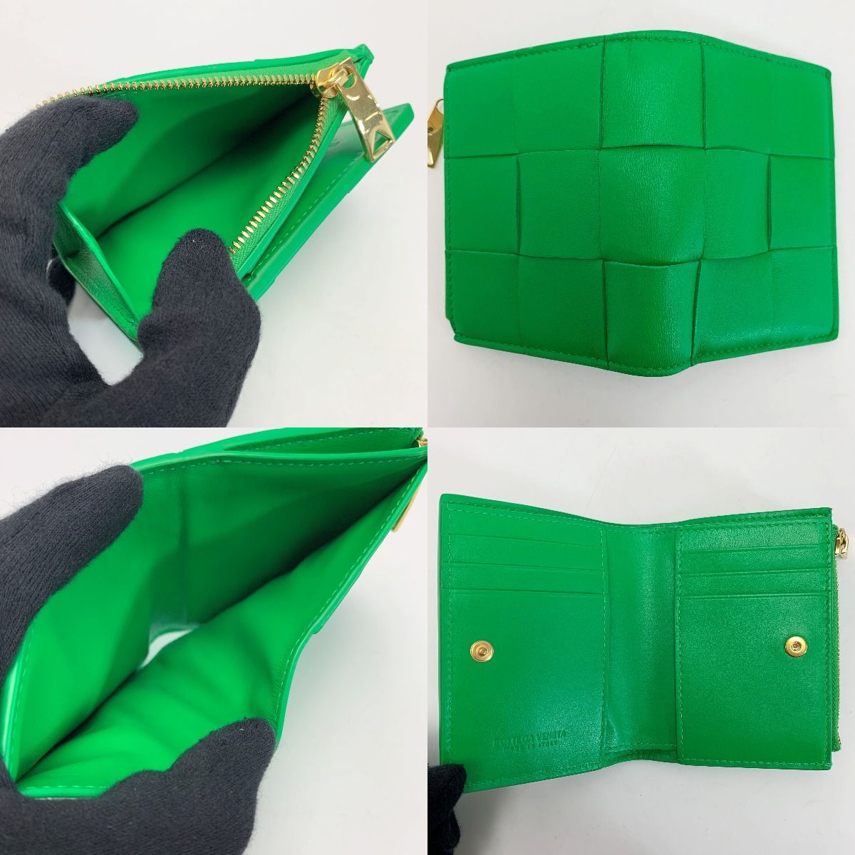 Bottega Veneta Wallet Maxi Intrecciato Small Cassette Compact — view 6