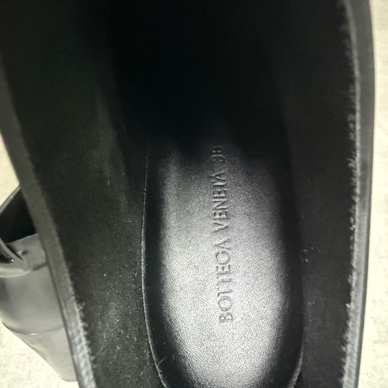 Bottega Veneta Rain Short Boots 38 25 cm Black Storage Bag Rubber — view 9