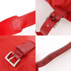 Prada Nylon Red Backpack Daypack — view 9