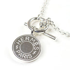 Hermes Pendant Exlibris Emulette Silver 425 cm Serie Cloussel — view 3