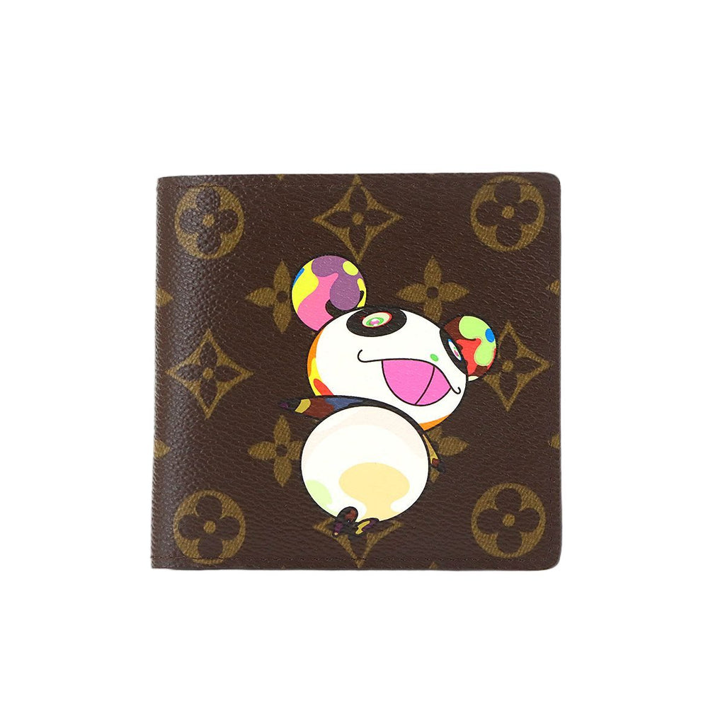 Louis Vuitton Monogram Panda Portefeuille Cartes Credit Monet Bifold Wallet