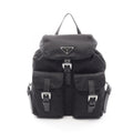 Prada Rucksack Backpack Tessuto Soft Calf 1 Bz677 Rv44 F0002 Nero Nylon Leather