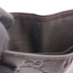 Gucci Billfold Guccissima Dark Brown Leather Bifold — view 5