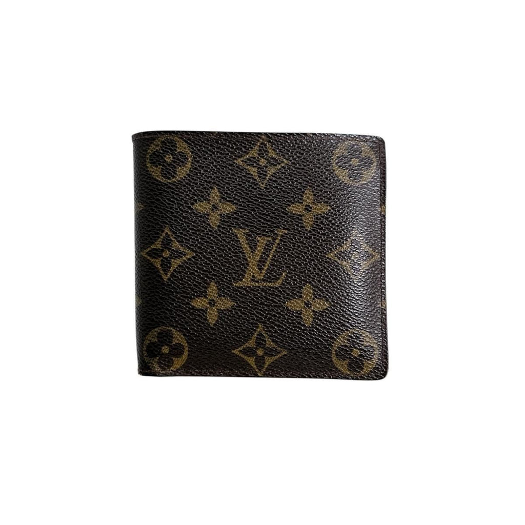 Louis Vuitton Monogram Bifold Wallet Cult Cles Monet Brown