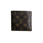 Louis Vuitton Monogram Bifold Wallet Cult Cles Monet Brown