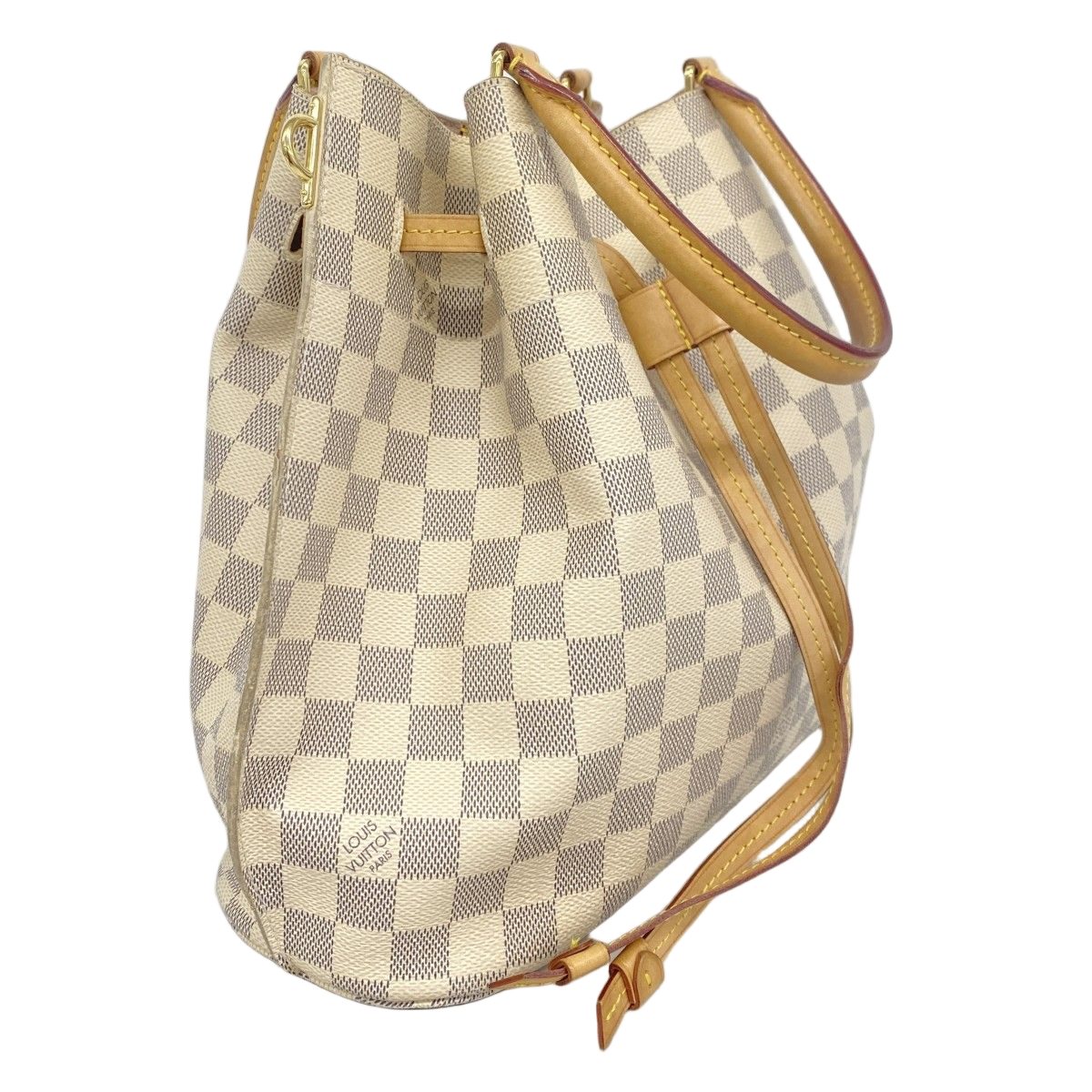 Louis Vuitton Tote Damier Azur Girolatta White — view 2