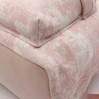 Dior Backpack Light Pink Canvas Leather de Jouy — view 6