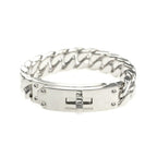 Hermes Bracelet Kelly Gourmet GM SH AG 925 Silver Bangle Accessories — view 2