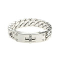 Hermes Bracelet Kelly Gourmet GM SH AG 925 Silver Bangle Accessories
