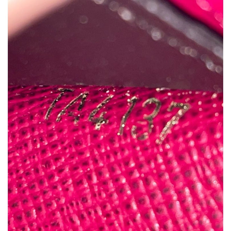 Louis Vuitton Monogram Portefeuille Emilie Zipper Long Wallet Brown — view 6