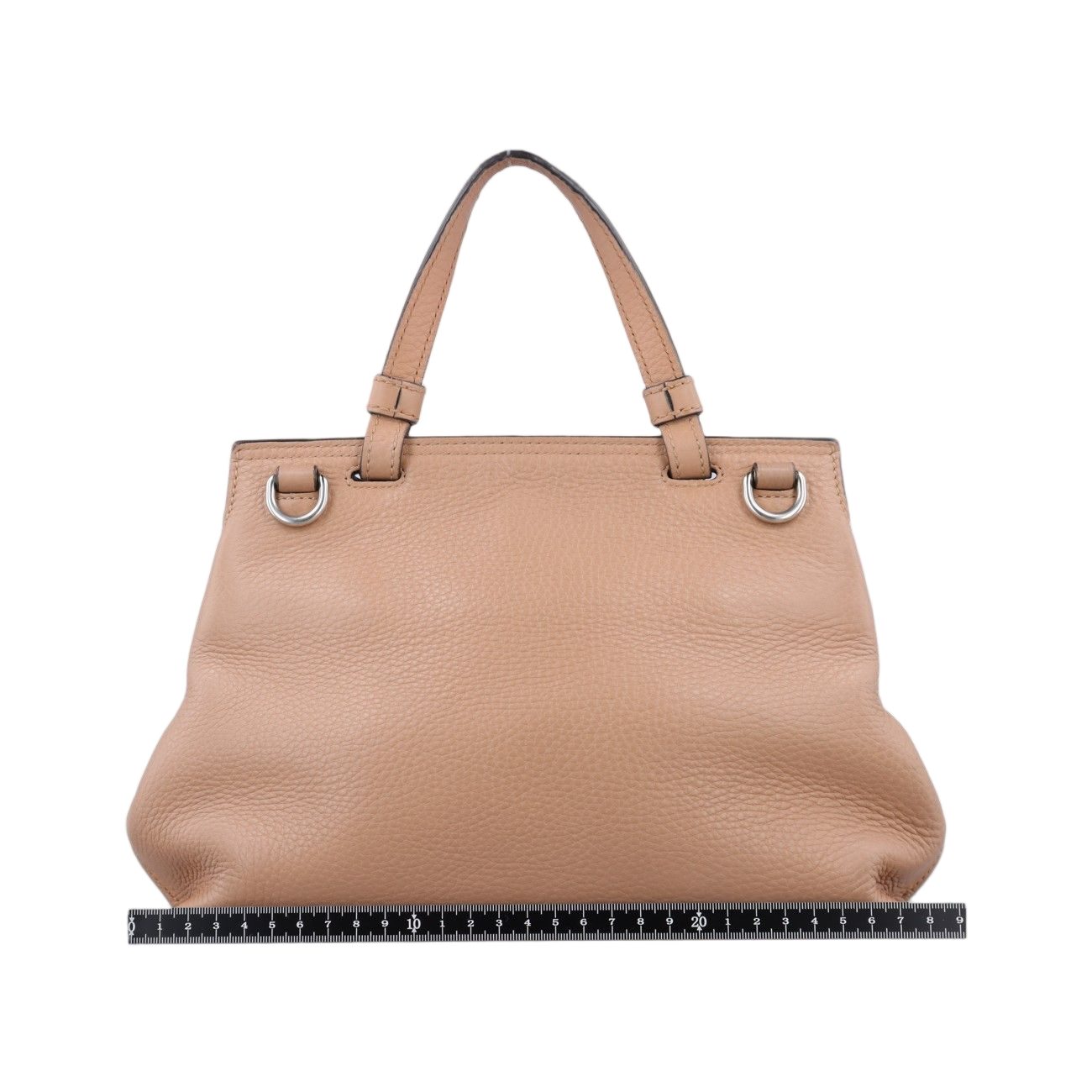 Gucci Bamboo Daily Camel Leather Shoulder — view 2