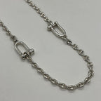 Gucci Anchor Chain Horsebit Necklace Marina — view 2