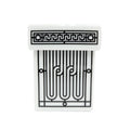 Hermes Sugar Box H DECO White Black Pottery Accessories