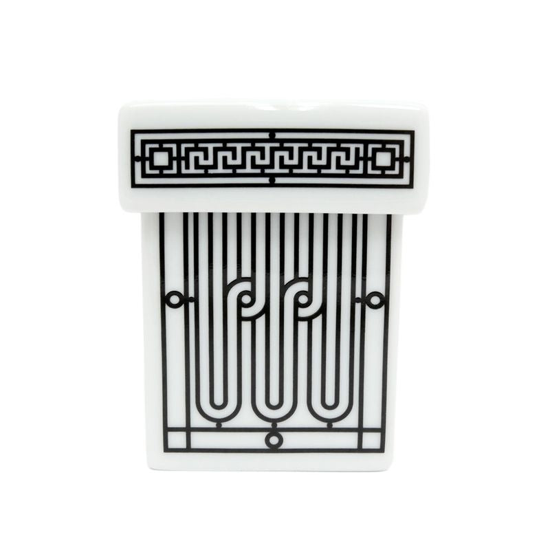 Hermes Sugar Box H DECO White Black Pottery Accessories — view 2