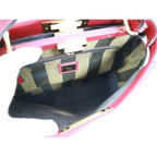 Fendi Peekaboo Shoulder Bag Leather Scarf — view 5