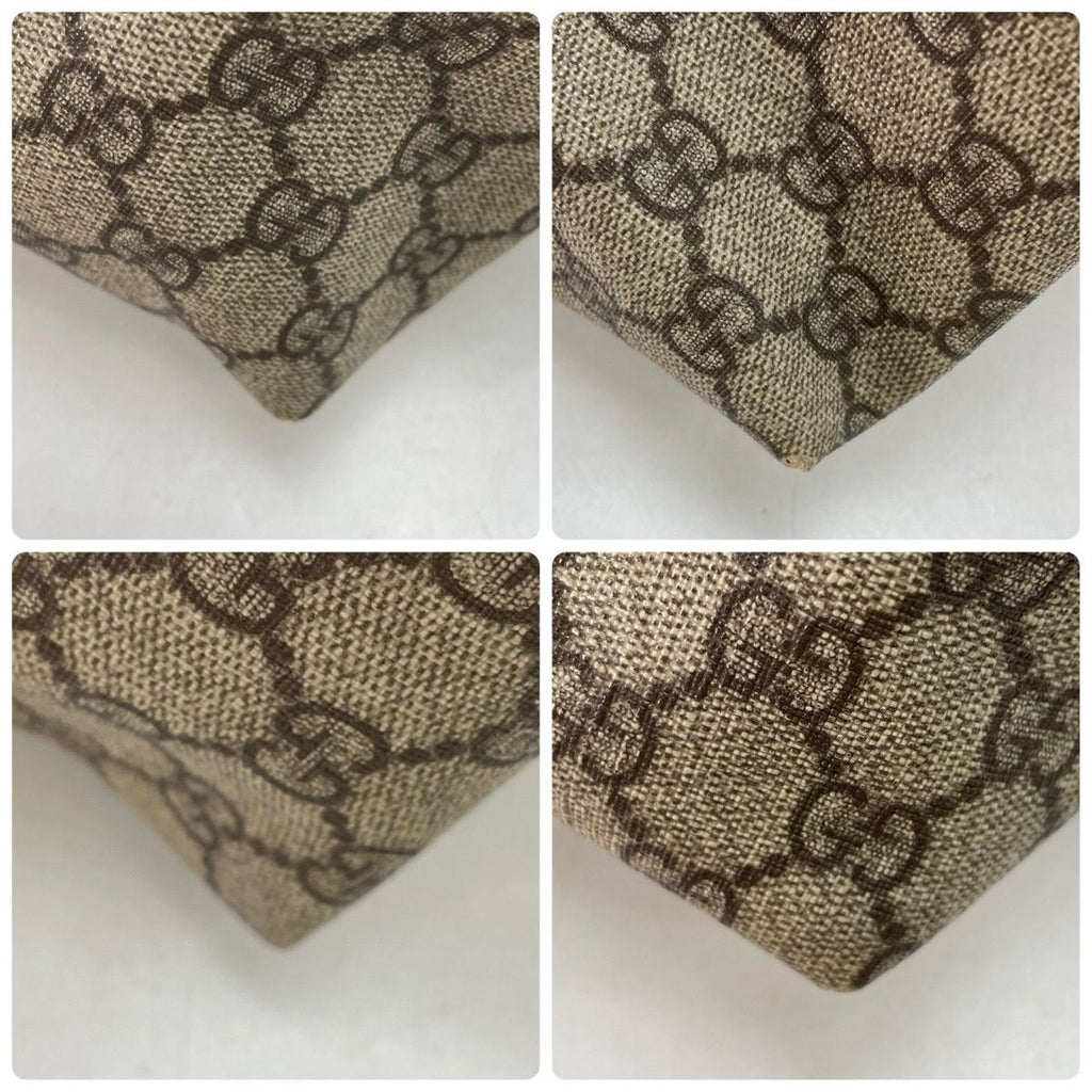 Gucci GG Pattern Supreme Tote A4 Beige Blue — view 7