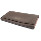 Gucci Long Wallet Women Leather Gray Swing Flap — view 3