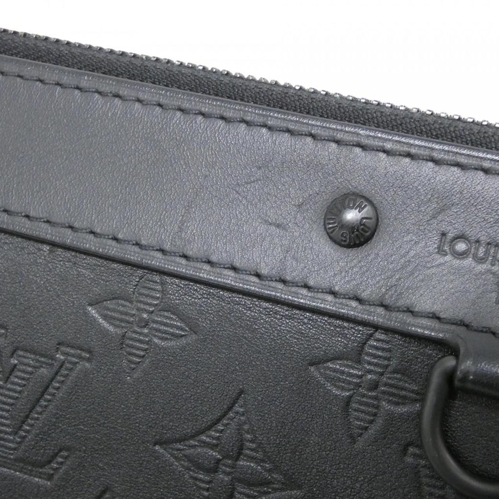Louis Vuitton Monogram Shadow Pochette Discovery Clutch — view 4