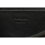 Prada Card Case Coin Business Holder Logo Leather Nero Black — view 6