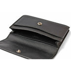Prada Card Case Coin Business Holder Logo Leather Nero Black — view 7