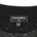 Chanel Knit Logo Cashmere Cotton — view 3