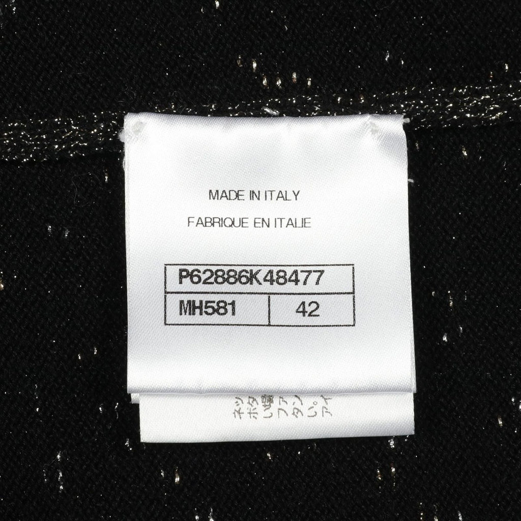 Chanel Knit Logo Cashmere Cotton — view 5