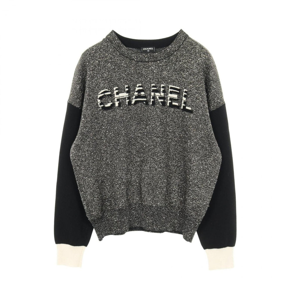 Chanel Knit Logo Cashmere Cotton