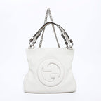 Gucci Handbag Leather Chain Blondie Tote Small