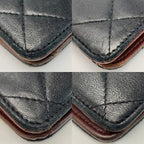 Chanel Quilted Timeless Classic Black Bifold Long Wallet — view 8