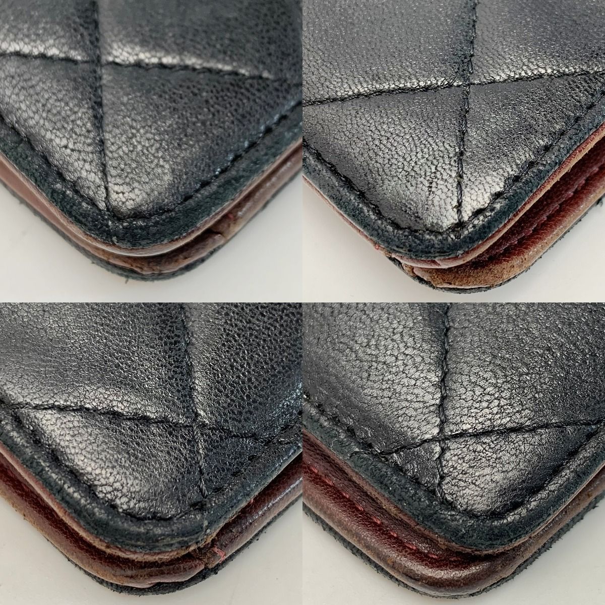 Chanel Quilted Timeless Classic Black Bifold Long Wallet — view 8