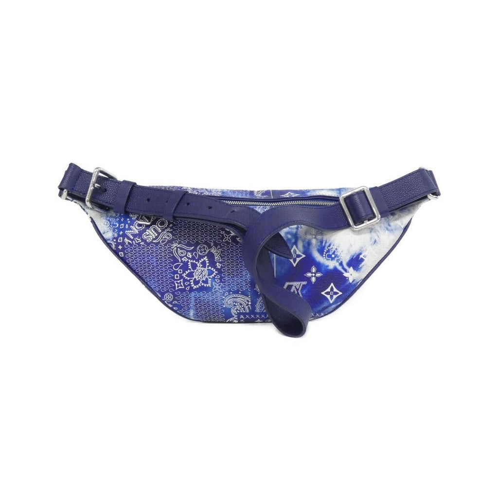 Louis Vuitton Monogram Bandana Discovery Bum Bag PM Bleu — view 2