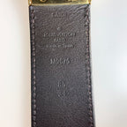 Louis Vuitton Damier Infini Suntulle Boston 35 mm Reversible Belt — view 9