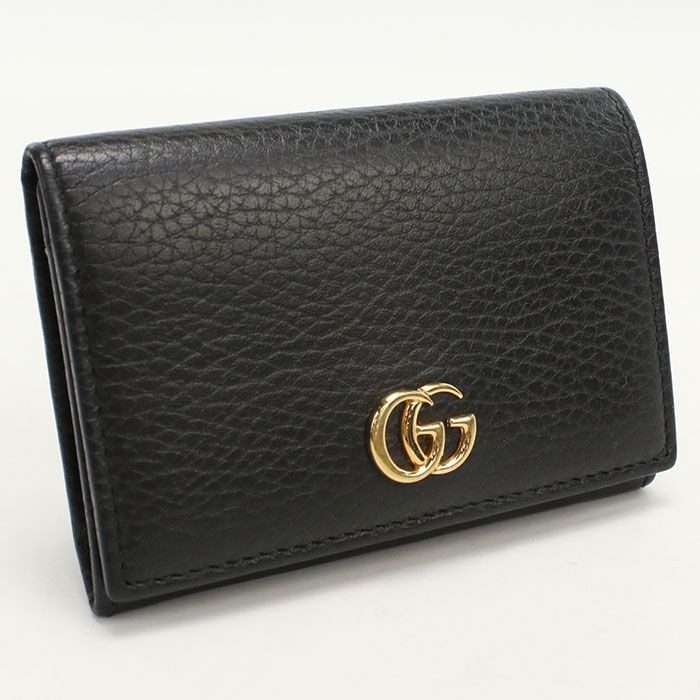 Gucci GG Marmont Business Card Holder Leather