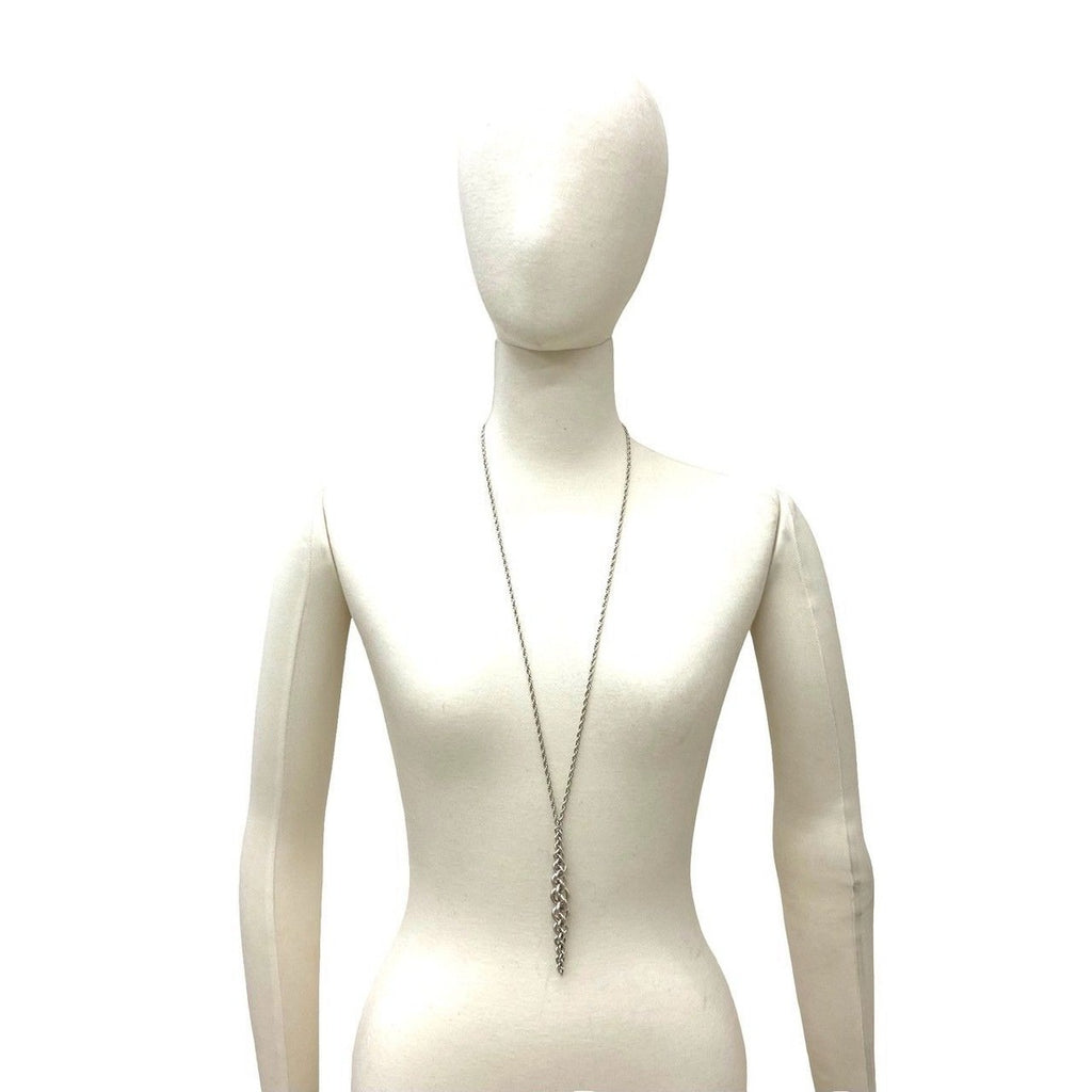 Hermes Vintage Atalante Necklace Chain Pendant — view 2