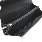 Chanel Quilted CC Logo Turnlock Wallet Black — view 7