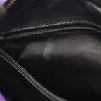 Chanel Shoulder Bag Quilted Purple Fabric Fringe Mini Chain — view 6