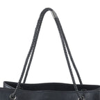 Gucci GG Canvas Leather Tote Shoulder Hand Black — view 2