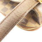 Louis Vuitton Damier Belem MM Shoulder Bag Ebene — view 8